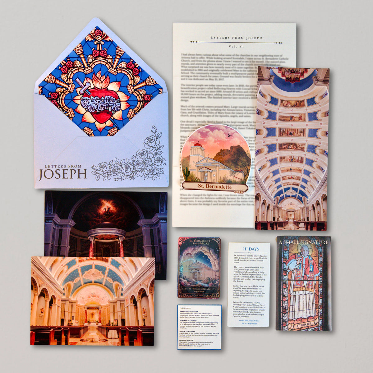 Letters From Joseph Volume VI, St. Bernadette, Scottsdale