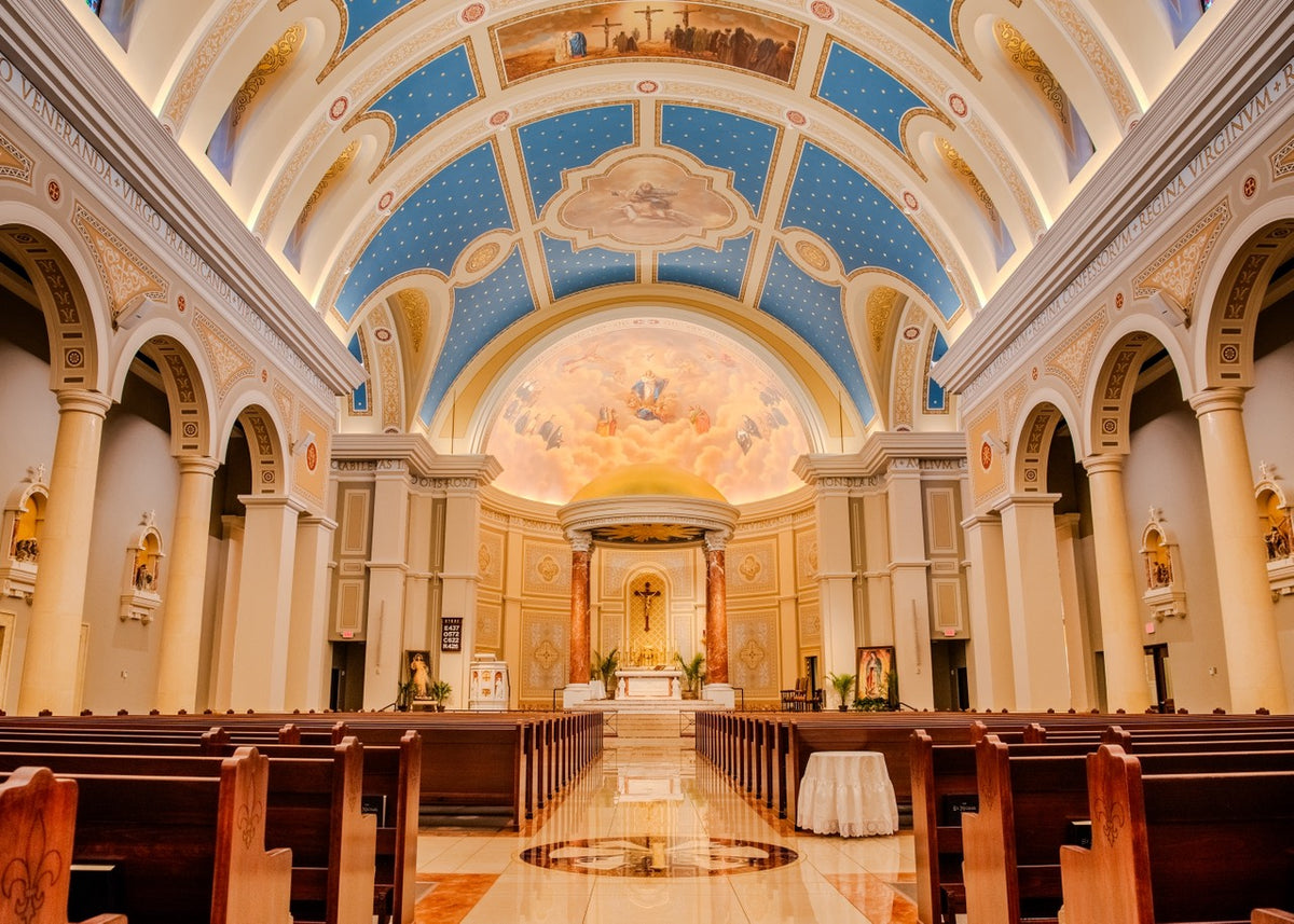 The nave at midday